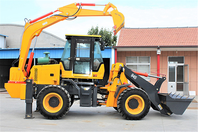 Compact Avant Loader-Digger YB645-55 Dighthoe Loader для глины