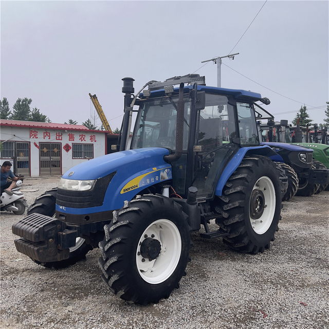 100HP используется New Holland SNH1004 трактор 4WD с кабиной