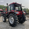 4WD 80HP использовал ферму Китай YTO Tractor с салоном