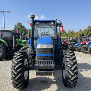 120 л.с. используется New Holland 1204 трактор 4WD с кабиной