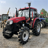 4WD 80HP использовал ферму Китай YTO Tractor с салоном