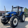 120 л.с. используется New Holland 1204 трактор 4WD с кабиной