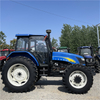 120 л.с. используется New Holland 1204 трактор 4WD с кабиной